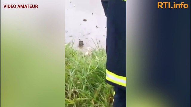 Adjamé : un quadragénaire sauvé des eaux de pluie par les Sapeurs pompiers militaires
