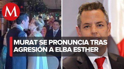 Alejandro Murat lamenta lo sucedido en boda de Elba Esther Gordillo
