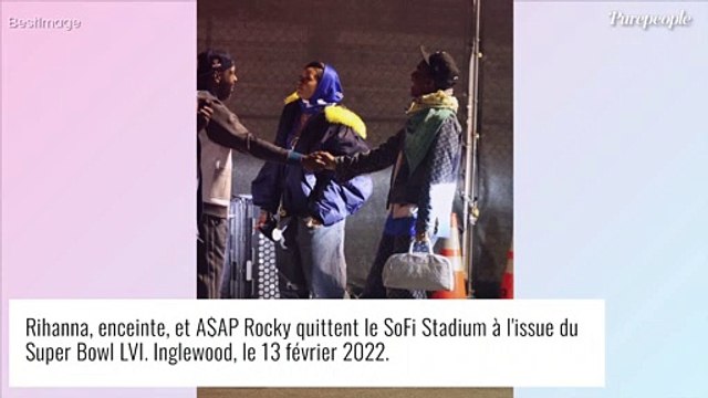 Rihanna enceinte : week-end de folie avec A$AP Rocky et tenues de grossesse grandioses !