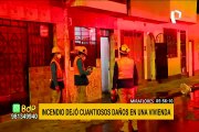 Incendio en un edificio de Miraflores dejó cuantiosos daños