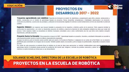 Proyectos en la escuela de Robótica