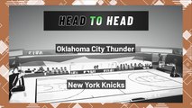 Oklahoma City Thunder At New York Knicks: Moneyline