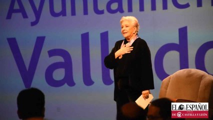 Entrega de la Medalla de Oro de la Ciudad de Valladolid a Lola Herrera