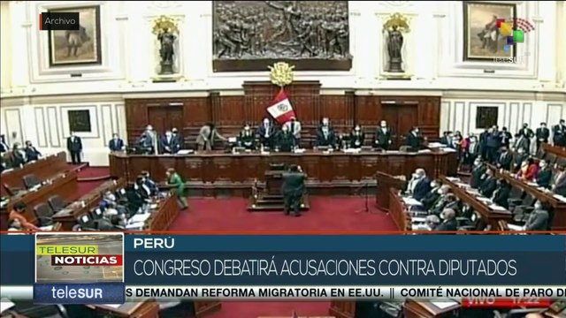 teleSUR 15:30 14-02: Debaten acusaciones contra legisladores en Perú