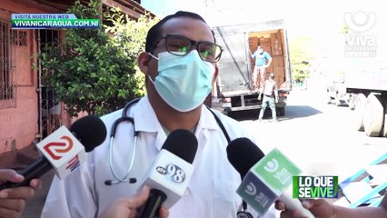 Clínica Móvil del Minsa se estaciona frente a casas del distrito I de Managua