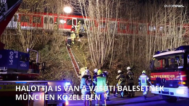 Halálos vasúti szerencsétlenség München közelében