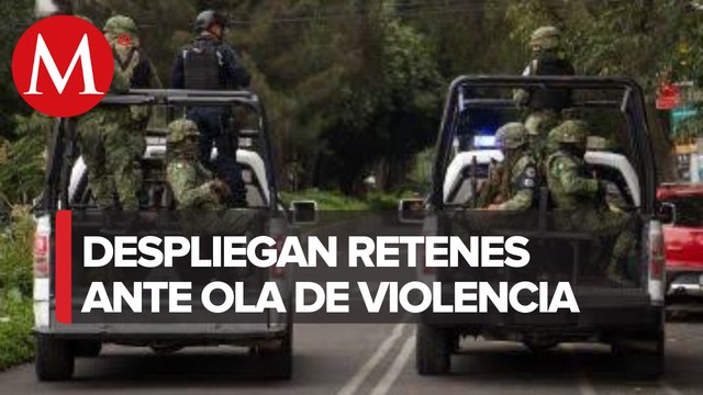 Presencia de retenes en límites con Colima ante negación de operativos