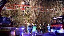 Colisão frontal de dois comboios a sul de Munique faz um morto e 14 feridos