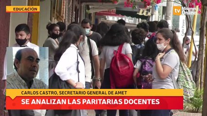 Se analizan las paritarias docentes