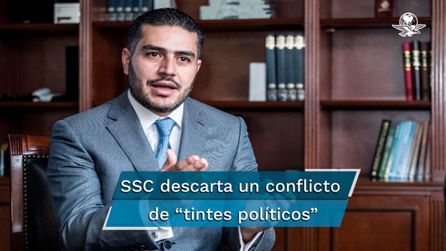 García Harfuch respalda a policías que fueron privados de la libertad por funcionarios de la alcald