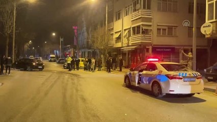 Taksi ve otomobilin çarpıştığı kazada 1 kişi yaralandı