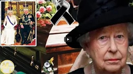 A minute ago!!  This is a sad farewell from the Queen, it happened today