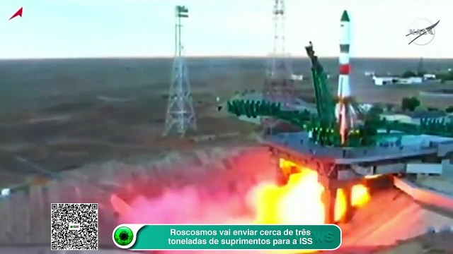 Roscosmos vai enviar cerca de três toneladas de suprimentos para a ISS
