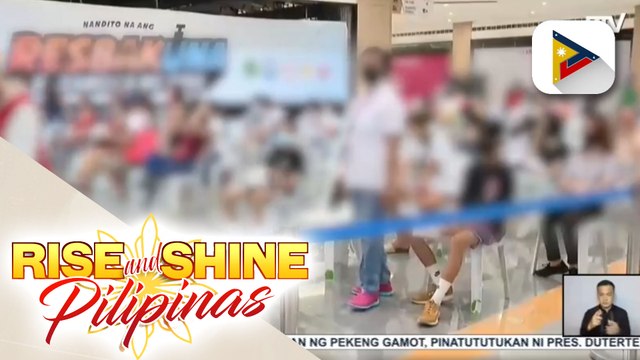 Isang amusement park sa Sta. Rosa, Laguna, magbubukas para sa pediatric vaccination; Nasa 1,200 bata, nabakunahan sa unang araw ng pediatric vaccination sa Sta. Rosa, Laguna