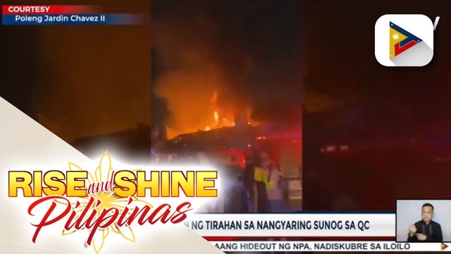 600 pamilya, nawalan ng tirahan sa nangyaring sunog sa QC; Lalaki na pinagkamalang nagpasimula ng sunog, kinuyog