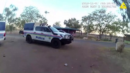 Constable Zachary Rolfe in pursuit of a person believed to be Kumanjayi Walker | February 14, 2022 | Katherine Times