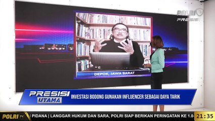Live Dialog Pakar Komunikasi Digital - Firman Kurniawan Terkait Investasi Bodong Gunakan Influencer Sebagai Daya Tarik