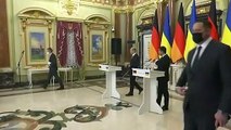 German Chancellor visits Kyiv as Russian invasion fears rise