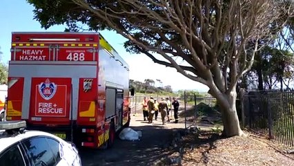 The army and emergency crews attend suspicious device near Bass Point/ 15 February, 2022/Illawarra Mercury