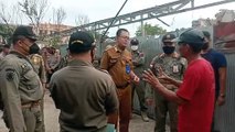 Tiga Kali Surat Peringatan, Akhirnya Bangunan di Bekas Pasar Bauntung Banjarbaru Dibongkar