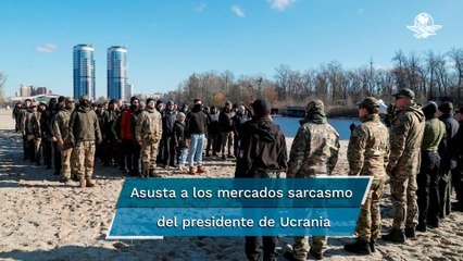 Nos han dicho que el 16 de febrero será el día del ataque, dice el presidente de Ucrania