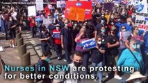 Public nurses around NSW strike for better pay and conditions | February 15, 2022 | ACM