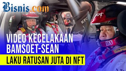 NFT Video Kecelakaan Bamsoet-Sean Gelael Laku Rp226 Juta