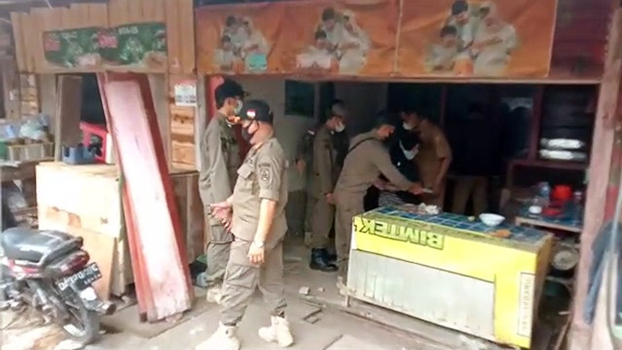 HGB di Atas Lahan Pemko Banjarbaru, 32 Bangunan di Eks Pasar Bauntung Dibongkar