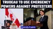 Freedom Convoy Protest in Canada enters 3rd week, PM Trudeau can use emergency powers |Oneindia News