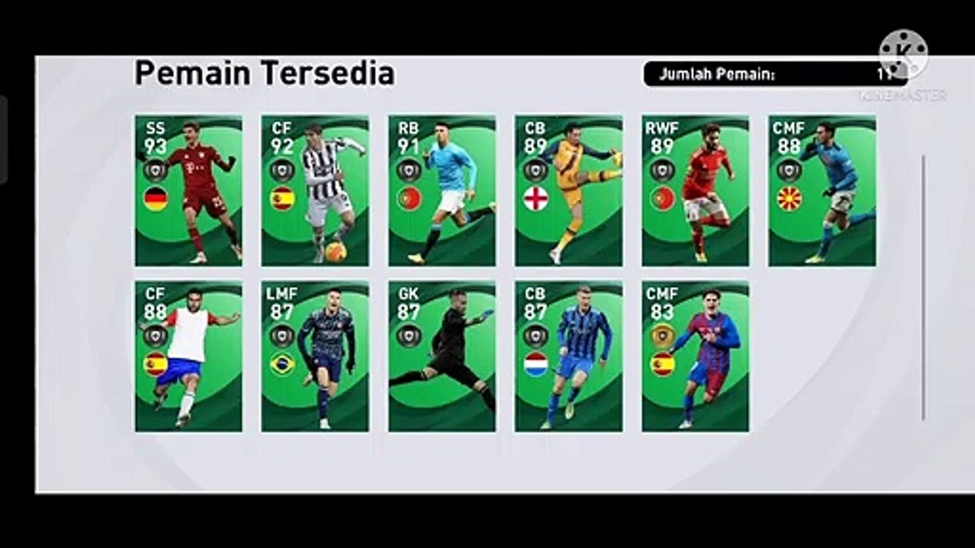 ⁣OPEN POTW: Worldwide Des 23 2021 #PES #PESMOBILE #PES2021 #EFOOTBALL #KONAMI