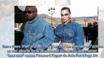 “Ils restent bons amis” - Kanye West et Julia Fox, c'est déjà fini !