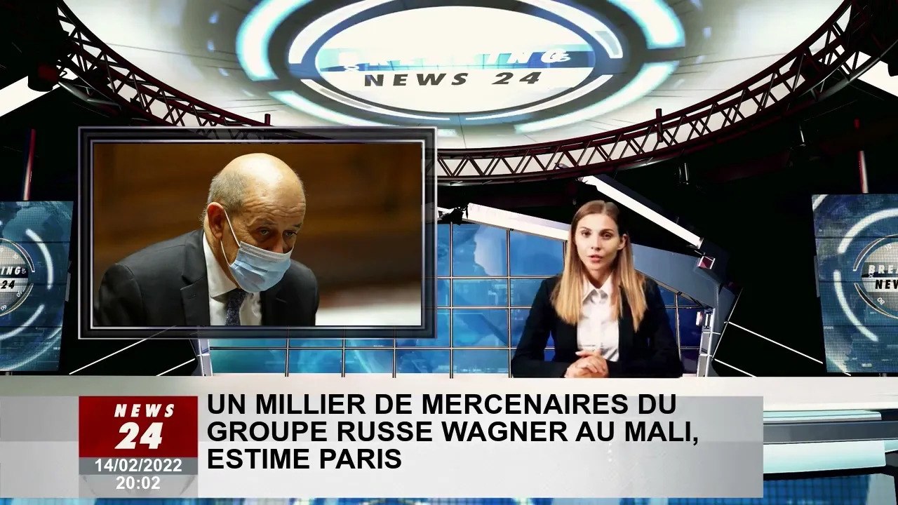 Paris estime un millier de mercenaires du groupe russe Wagner au Mali