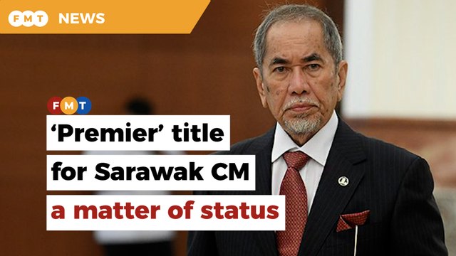 ‘Premier’ title for Sarawak CM not just a cosmetic change, says Wan Junaidi