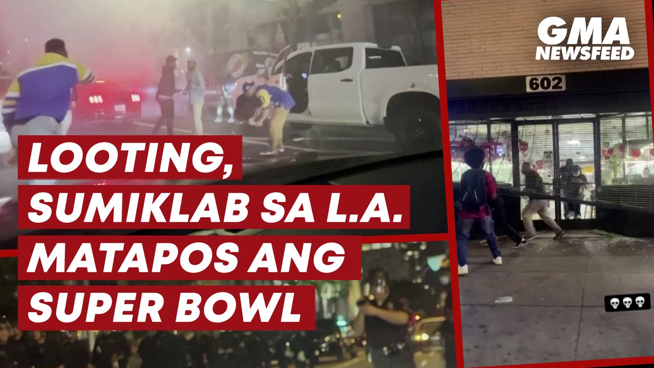 Super Bowl celebrations turns chaotic  | GMA News Feed