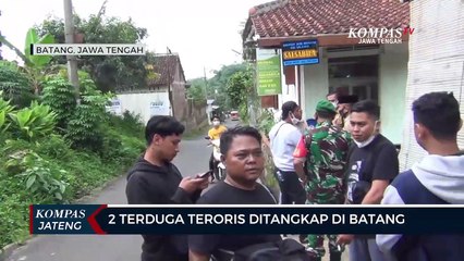 2 Terduga Teroris Ditangkap di Batang