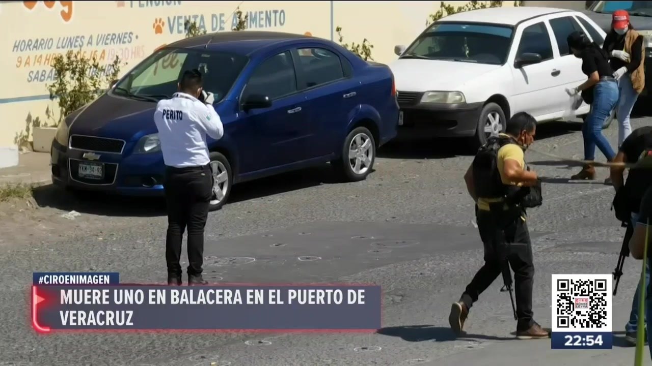 Balacera en Puerto de Veracruz deja un muerto