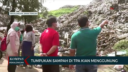Tumpukan Sampah di TPA Kian Menggunung