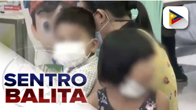 Bakunahan sa mga batang edad 5-11 sa Butuan City, maagang pinilahan; Ilang magulang, matagal nang nakaabang sa schedule ng pagbabakuna sa kanilang mga anak