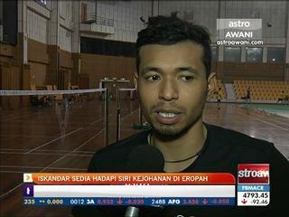 Iskandar Zulkarnain sedia hadapi siri kejohanan di Eropah