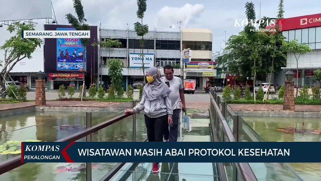 Wisatawan di Semarang Masih Abai Protokol Kesehatan