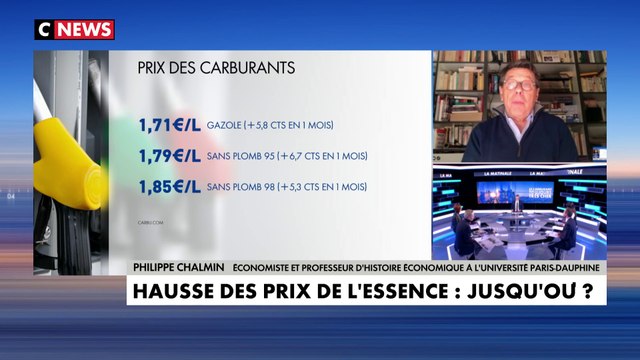 Philippe Chalmin, économiste, estime que le prix de l’essence va continuer d’augmenter