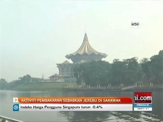 Aktiviti pembakaran sebabkan Jerebu di Sarawak