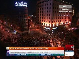 Penunjuk perasaan di Beirut tuntut pembelaan