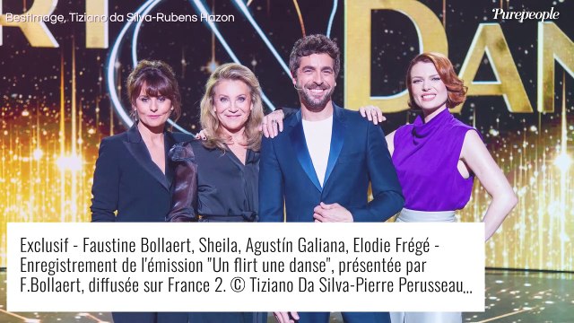 Un flirt et une danse : Faustine Bollaert bien entourée pour célébrer l'amour et la danse