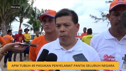 APM tubuh 49 pasukan penyelamat pantai seluruh negara