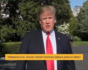 Tembakan Kuil Yahudi: Trump sifatkan sebagai jenayah benci