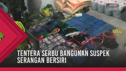 Tentera Sri Lanka serbu bangunan suspek serangan bersiri