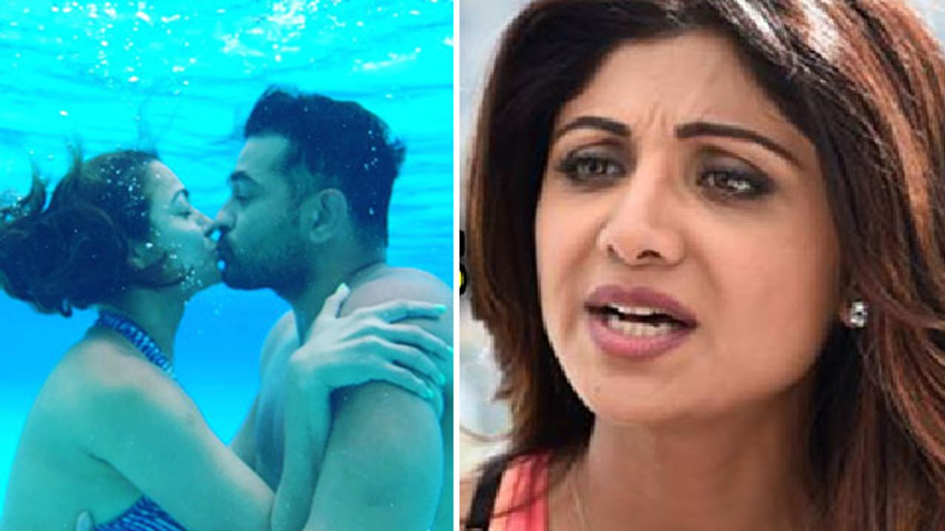 Shilpa Shetty के Husband Raj Kundra ने Amrita Arora को किया Underwater Kiss,Viral Post का ये है सच - video Dailymotion