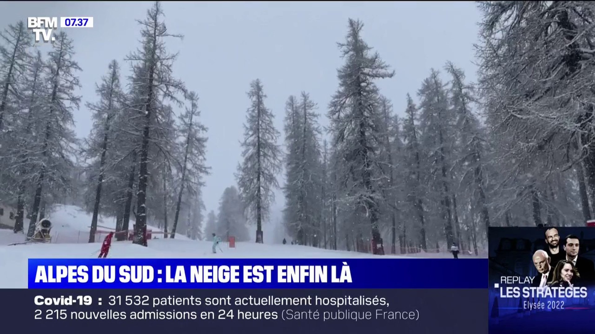 À Valberg, dans les Alpes du Sud, la neige est enfin de retour - Vidéo  Dailymotion
