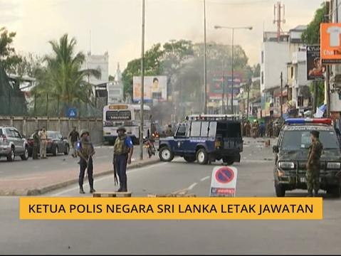 Ketua Polis Negara Sri Lanka letak jawatan